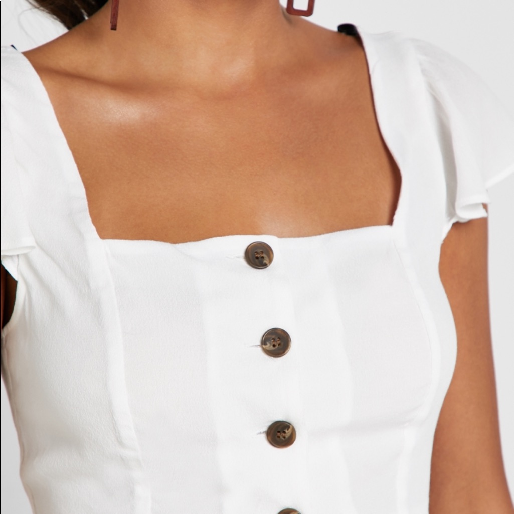 White Button Crop